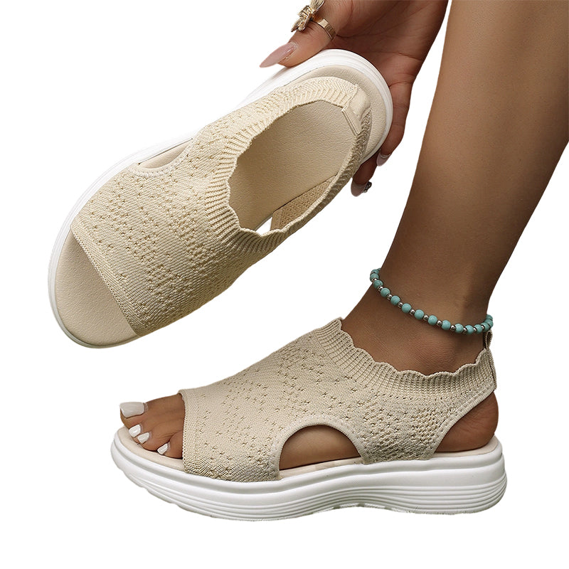 Marielle | Sandales tricotées confortables