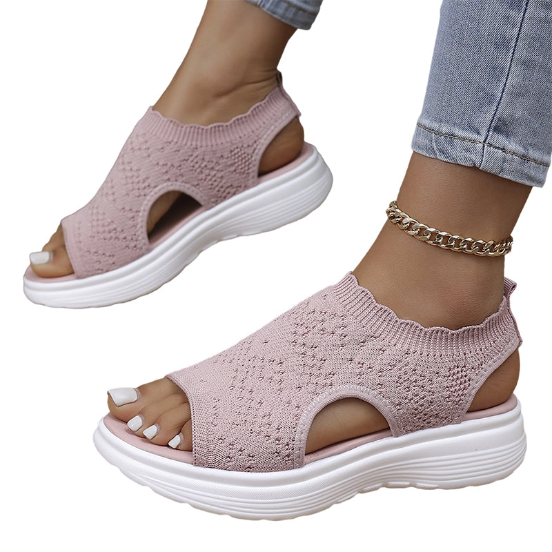 Marielle | Sandales tricotées confortables