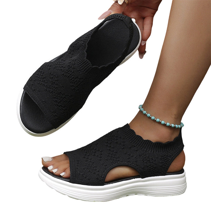 Marielle | Sandales tricotées confortables